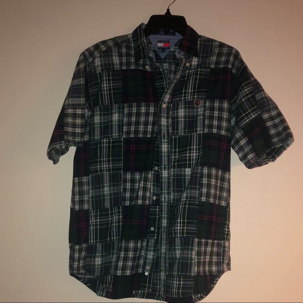 Tommy Hilfiger Plaid Button Up